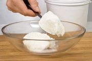 Приготовление блюда по рецепту - Ягодное мороженое с печеньем. Шаг 1